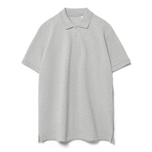 Рубашка поло мужская Virma Premium, цвет серый меланж, размер 4XL