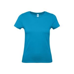 Футболка женская E150/women, цвет ярко-бирюзовый, размер XXL