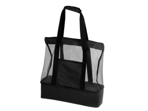 Пляжная сумка с изотермическим отделением Coolmesh, цвет черный