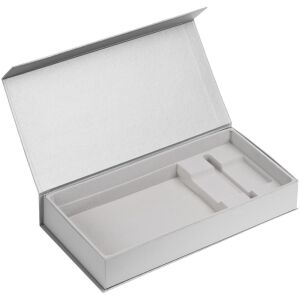 Коробка Planning с ложементом под набор с планингом, цвет серебристая