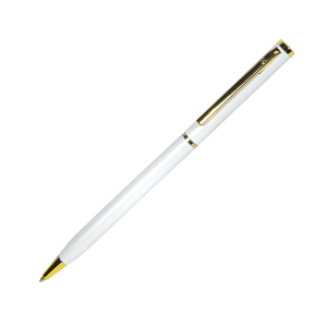 Ручка шариковая SLIM, цвет белый