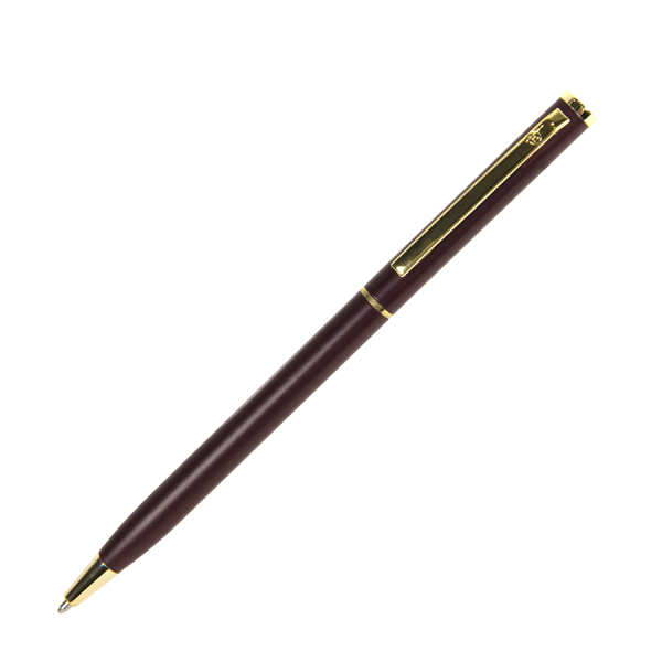 Ручка шариковая SLIM, цвет бордовый