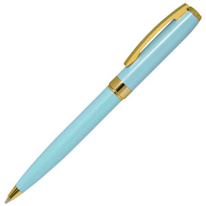 Ручка шариковая ROYALTY, цвет голубой лазурный