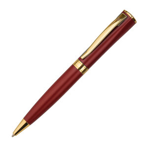 Ручка шариковая WIZARD GOLD, цвет бордовый