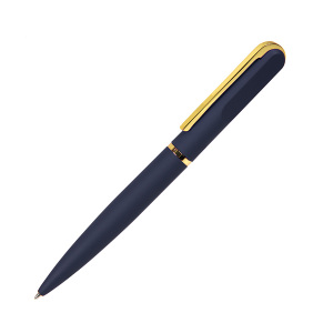 Ручка шариковая FARO, покрытие soft touch, цвет синий