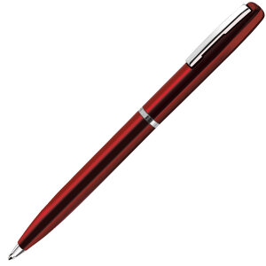 Ручка шариковая CLICKER, цвет красный