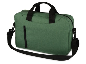 Сумка для ноутбука Wing с вертикальным наружным карманом, цвет зеленый (Р)