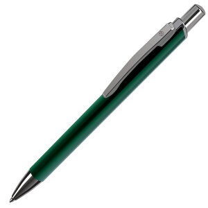 Ручка шариковая WORK, цвет зеленый