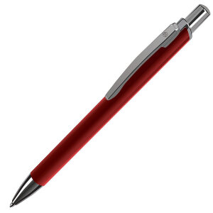 Ручка шариковая WORK, цвет красный