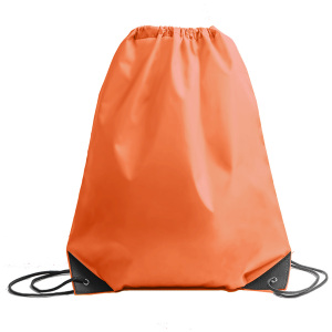 Рюкзак мешок с укреплёнными уголками BY DAY, цвет оранжевый, 35*41 см, полиэстер 210D