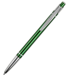 Ручка шариковая SHAPE, цвет зеленый