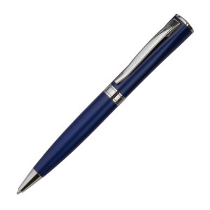 Ручка шариковая WIZARD CHROME, цвет темно-синий