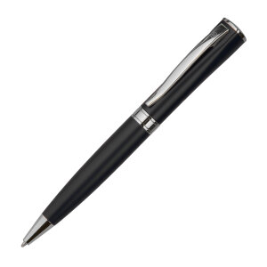 Ручка шариковая WIZARD CHROME, цвет черный