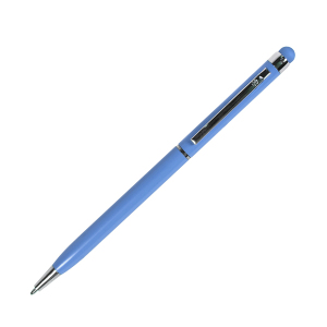 Ручка шариковая со стилусом TOUCHWRITER, цвет голубой