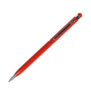 Ручка шариковая со стилусом TOUCHWRITER, цвет красный