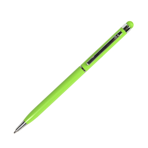 Ручка шариковая со стилусом TOUCHWRITER, цвет зеленое яблоко