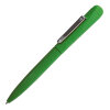 IQ, ручка с флешкой, 8 GB, металл, soft-touch, цвет зеленый