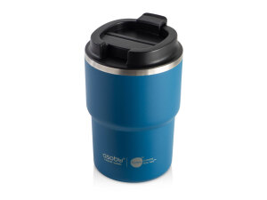 Вакуумная термокружка с внутренним керамическим покрытием «Coffee Express», 360 мл, цвет синий