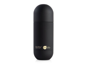 Вакуумный термос «ORB» с керамическим покрытием, 420 мл, цвет черный
