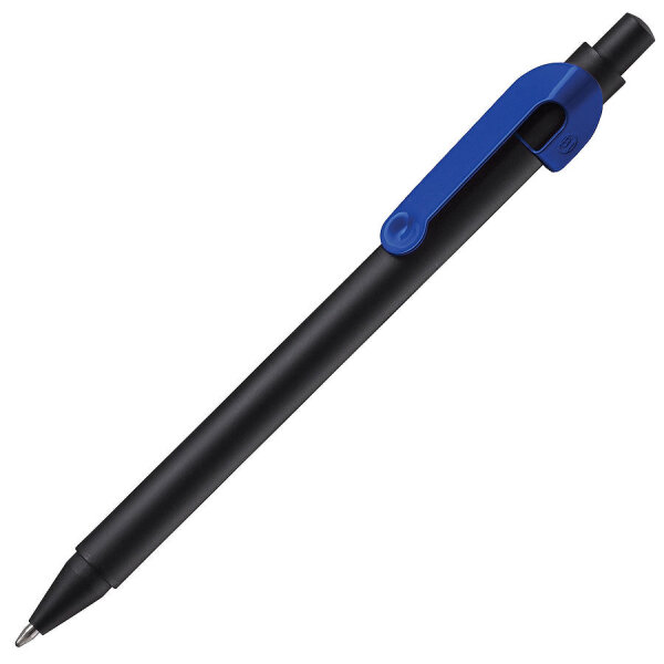 Ручка шариковая SNAKE, цвет черный с синим