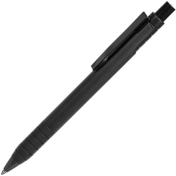 Ручка шариковая с грипом TOWER, цвет черный