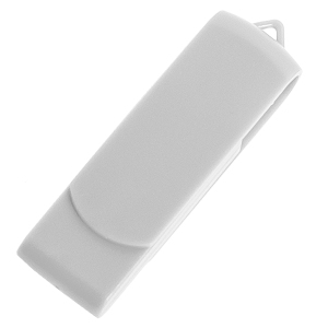 USB flash-карта SWING (8Гб), цвет белый, 6,0х1,8х1,1 см, пластик