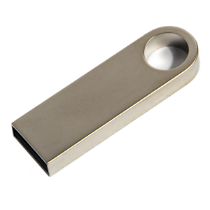 USB flash-карта SMART (16Гб), цвет серебристая, 3,9х1,2х0,4 см, металл