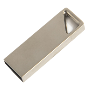 USB flash-карта SPLIT (16Гб), цвет серебристая, 3,6х1,2х0,5 см, металл