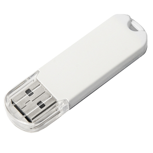 USB flash-карта UNIVERSAL (16Гб), цвет белая, 5,8х1,7х0,6 см, пластик