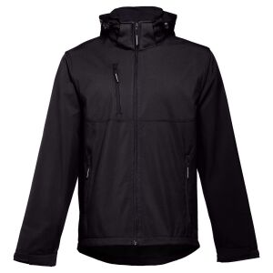 Куртка софтшелл мужская Zagreb, цвет черная, размер XXL