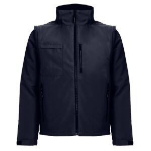 Куртка-трансформер унисекс Astana, цвет темно-синяя, размер 3XL