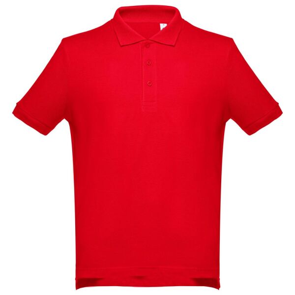 Рубашка поло мужская Adam, цвет красная, размер L