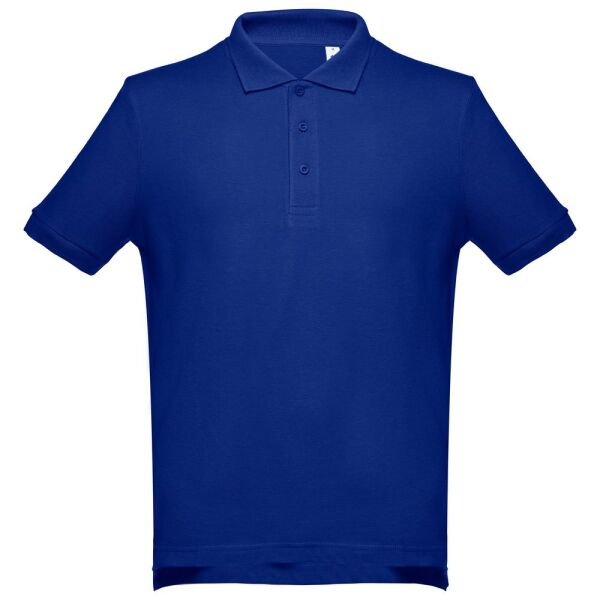 Рубашка поло мужская Adam, цвет ярко-синяя, размер S