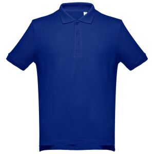 Рубашка поло мужская Adam, цвет ярко-синяя, размер M