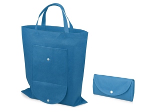 Складная сумка Plema из нетканого материала, цвет синий