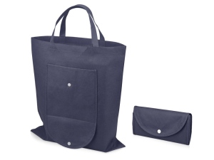 Складная сумка Plema из нетканого материала, цвет темно-синий