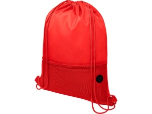 Сетчатый рюкзак со шнурком Oriole, цвет красный