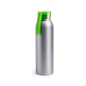 Бутылка для воды TUKEL, алюминий, пластик, цвет зеленый