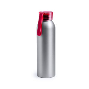 Бутылка для воды TUKEL, алюминий, пластик, цвет красный