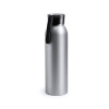 Бутылка для воды TUKEL, алюминий, пластик, цвет черный и серебристый