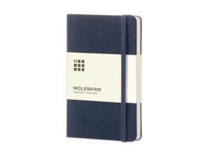 Записная книжка Moleskine Classic (в линейку) в твердой обложке, Large (13х21см), цвет синий