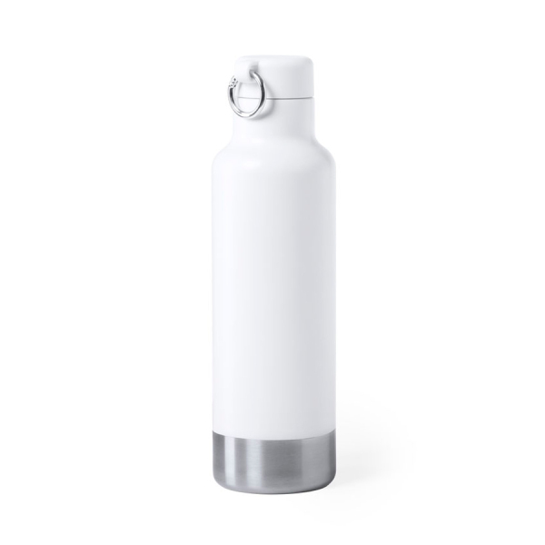 Бутылка для воды PERNAL, 750 мл, нержавеющая сталь, цвет белый