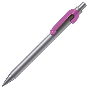 Ручка шариковая SNAKE, цвет розовый
