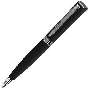 Ручка шариковая WIZARD, синяя  паста, цвет черный