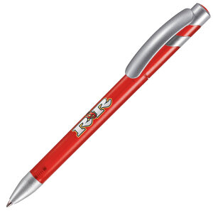 Ручка шариковая MANDI SAT, цвет красный