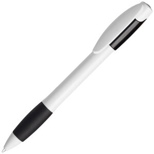 Ручка шариковая с грипом X-5, цвет белый с черным