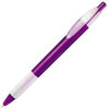 Ручка шариковая с грипом X-1 FROST GRIP, цвет фиолетовый