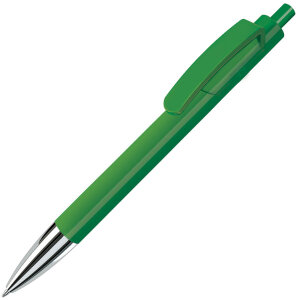 Ручка шариковая TRIS CHROME, цвет зеленый