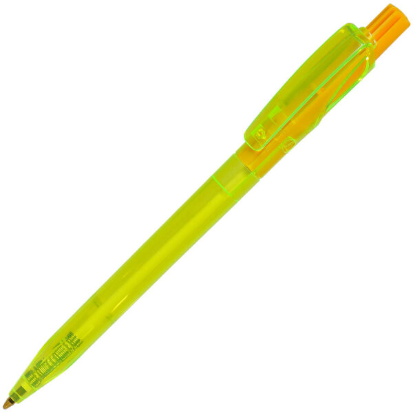 Ручка шариковая TWIN LX, пластик, цвет желтый