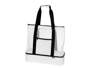 Пляжная сумка с изотермическим отделением Coolmesh, цвет белый